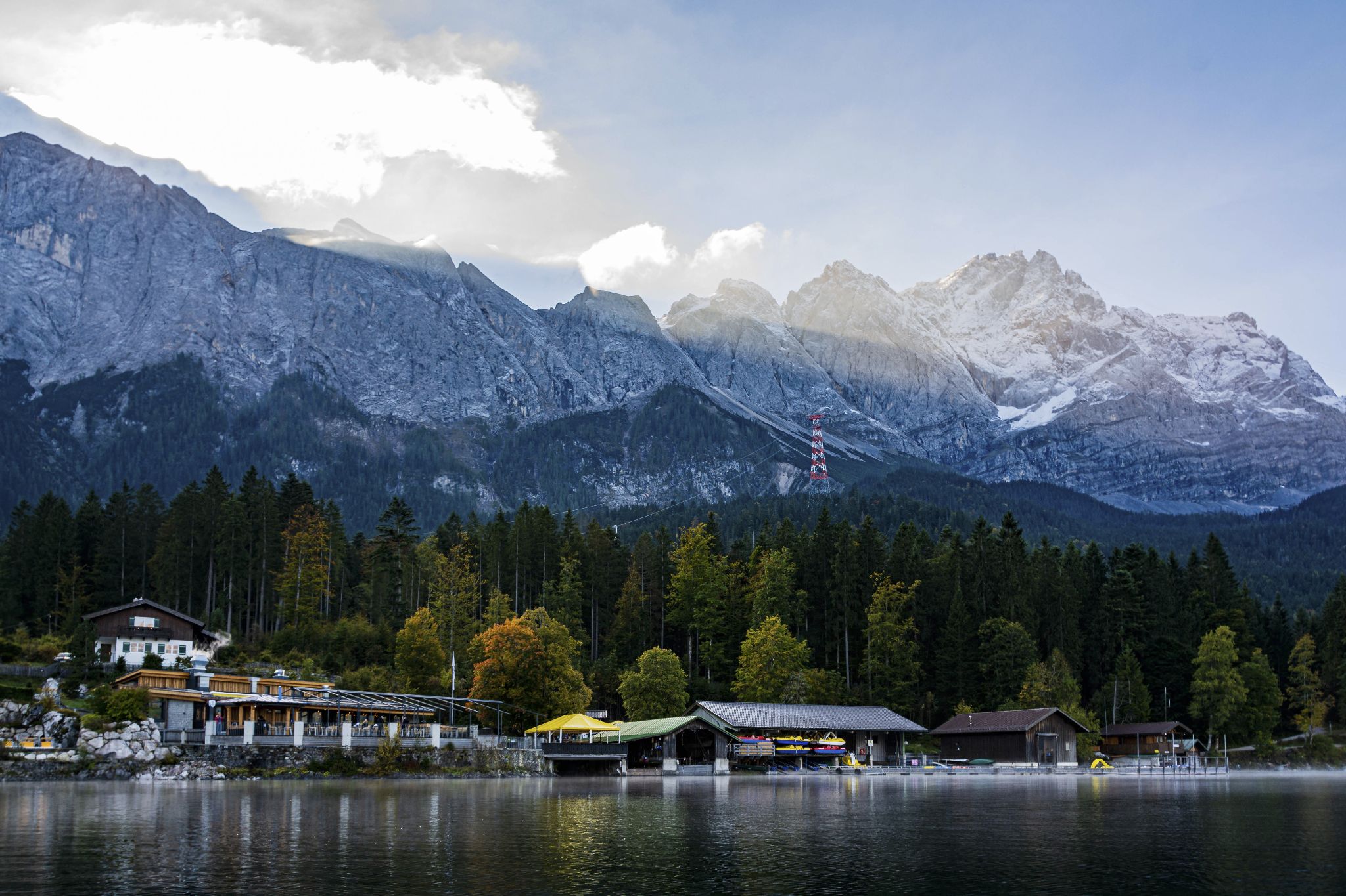 Kajaktour Eibsee 09.10.2021